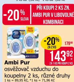 Osvěžovač vzduchu Bathroom Ambi Pur