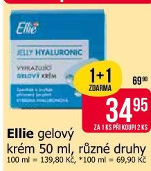 Pleťový gelový krém Ellie