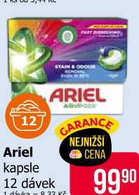 Prací kapsle Ariel