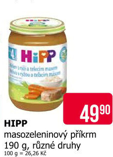 Příkrm masozeleninový Bio HiPP