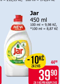 Prostředek na nádobí Jar