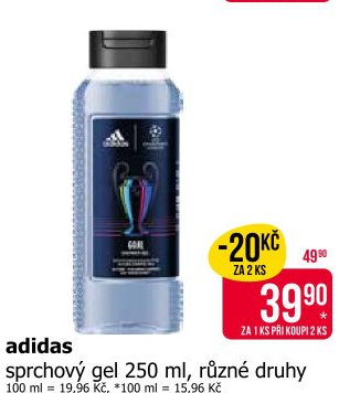 Sprchový gel Adidas