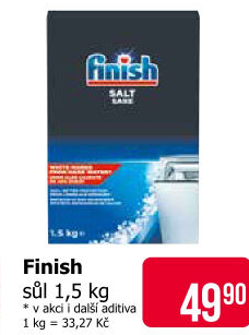 Sůl do myčky Finish