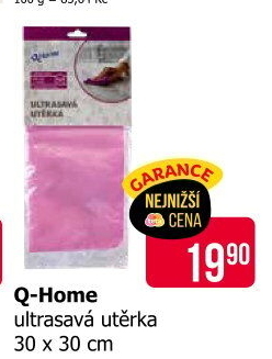 Utěrka ultrasavá Q Home