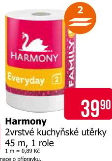 Utěrky kuchyňské 2vrstvé Every Day Family Harmony