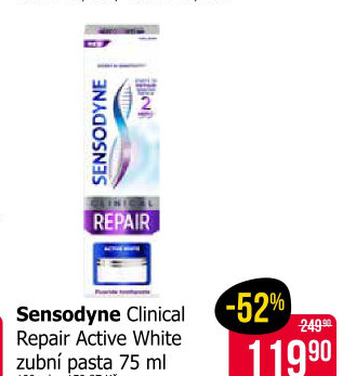 Zubní pasta Active White Clinical Repair Sensodyne