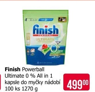 Tablety do myčky Ultimate 0%All in 1 Finish