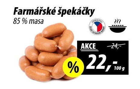 Špekáčky farmářské