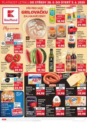 akční leták Kaufland 28.5.2025-3.6.2025
