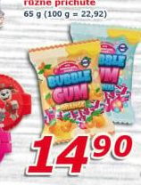 Bonbony Bubble gum