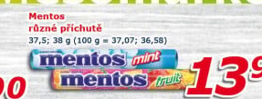 Bonbony Mentos