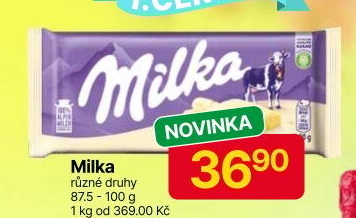 Čokoláda Milka