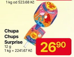 Lízátko Chupa Chups Surprise