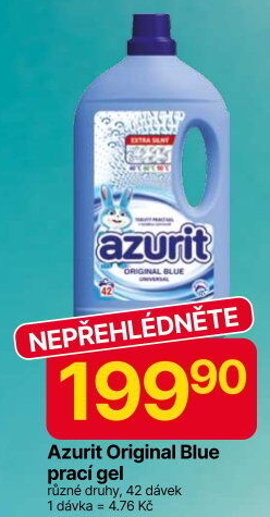 Prací gel Azurit