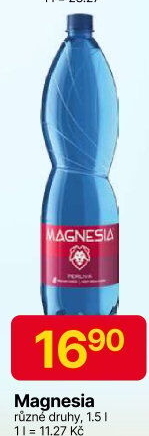 Přírodní voda Magnesia