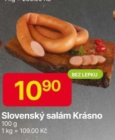 Salám slovenský točený Krásno