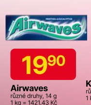 Žvýkačky Airwaves