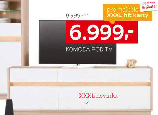 KOMODA POD TELEVIZI