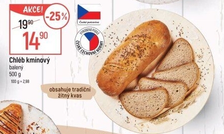 Chléb kmínový