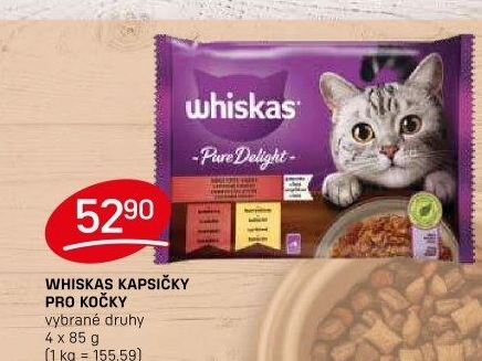 Kapsičky pro kočky Whiskas