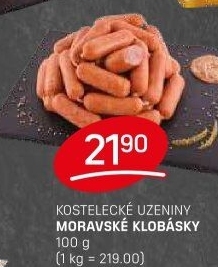 Moravské klobásy Kostelecké uzeniny