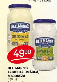 Tatarská omáčka Hellmann'