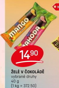 Želé v čokoládě Figaro