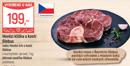 Hovězí krk s kostí Globus