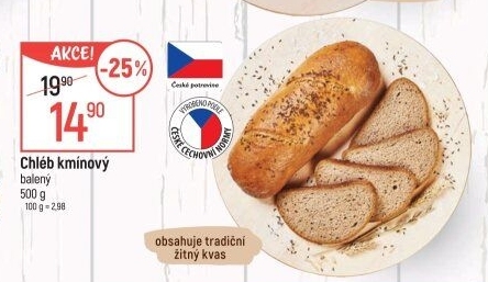 Chléb kmínový