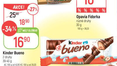 Tyčinka Bueno Kinder