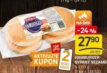 Bulky na hamburger Penam