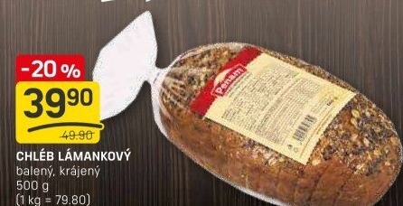 Chléb lámankový Penam