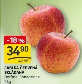 Jablka Red Jonaprince