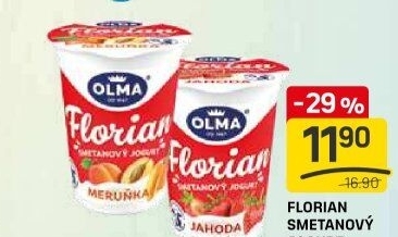 Jogurt smetanový Florian Olma