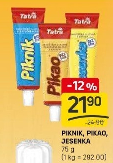 Mléko kondenzované Piknik Tatra