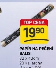 Papír na pečení Balis