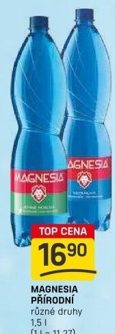 Přírodní voda Magnesia