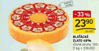 Sýr Blaťácké zlato Madeta