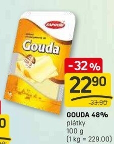 Sýr Gouda 48% Kapucín