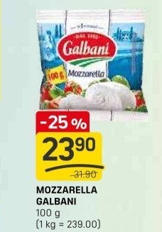 Sýr Mozzarella Galbani