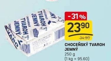 Tvaroh jemný Choceňský