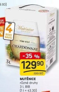 Vína Vinařství Mutěnice - bag in box