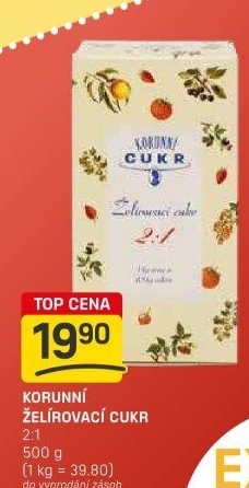 Želírovací cukr Korunní