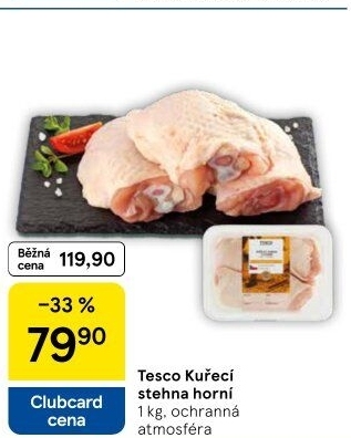 Kuřecí stehna Tesco