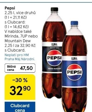 Limonáda Pepsi