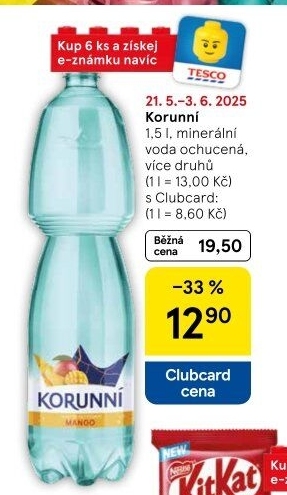 Voda ochucená Korunní