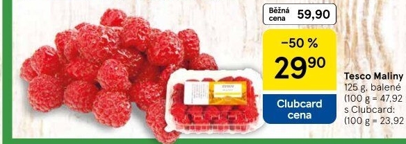 Maliny Tesco