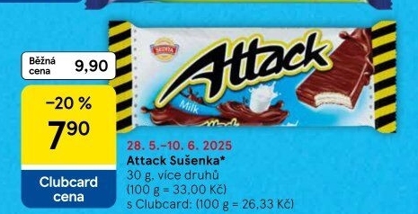 Oplatky Attack Sedita