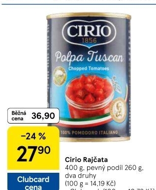 Rajčata Cirio