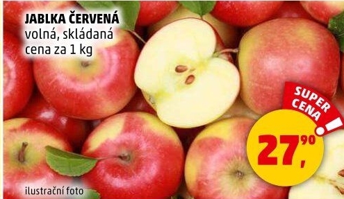 Jablka červená